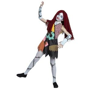 Sally Halloween Costume Nightmare Before Christmas Dress Wig and More